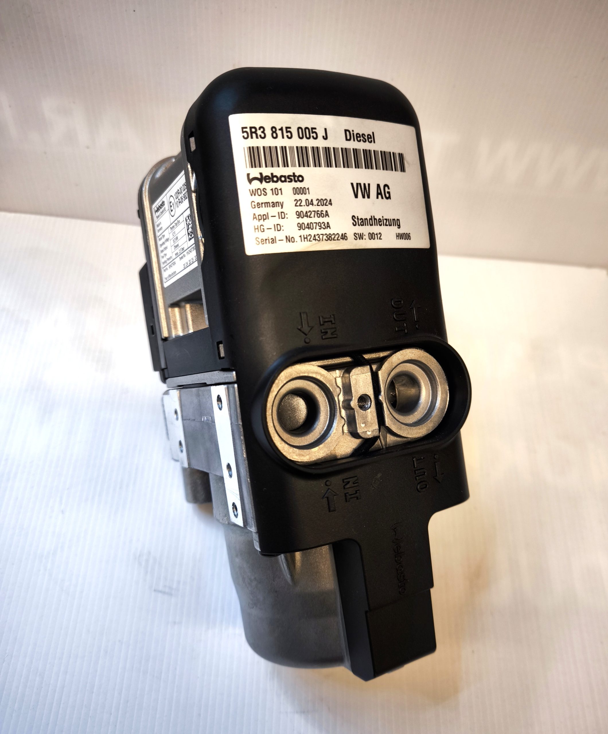 Webasto TT-Evo 5 diesel Touran