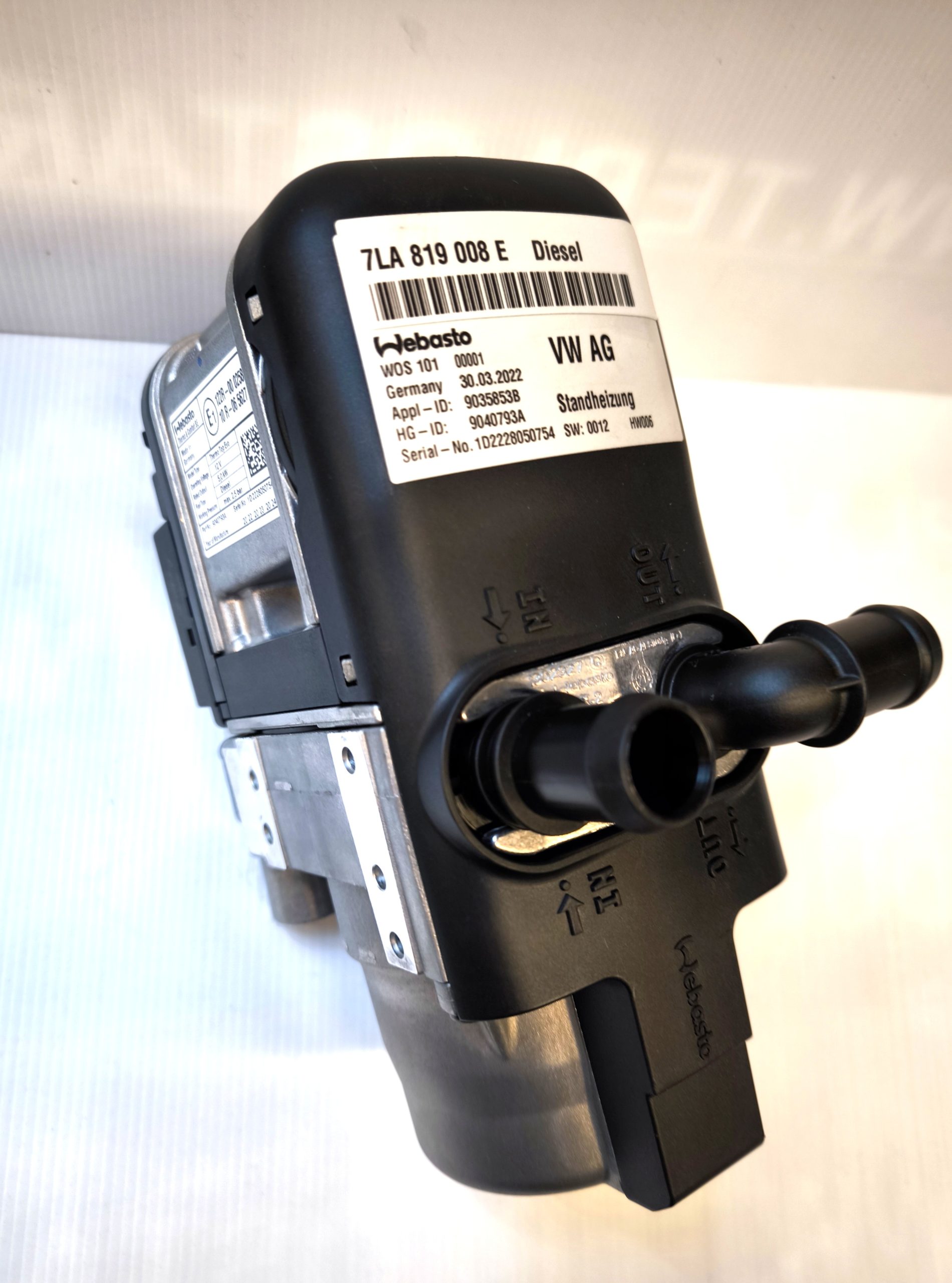 Webasto TT-Evo 5 diesel T6.1